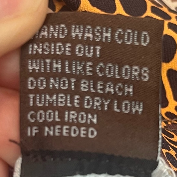 J. McLaughlin Safari Top Giraffe Zebra - Picture 8 of 14